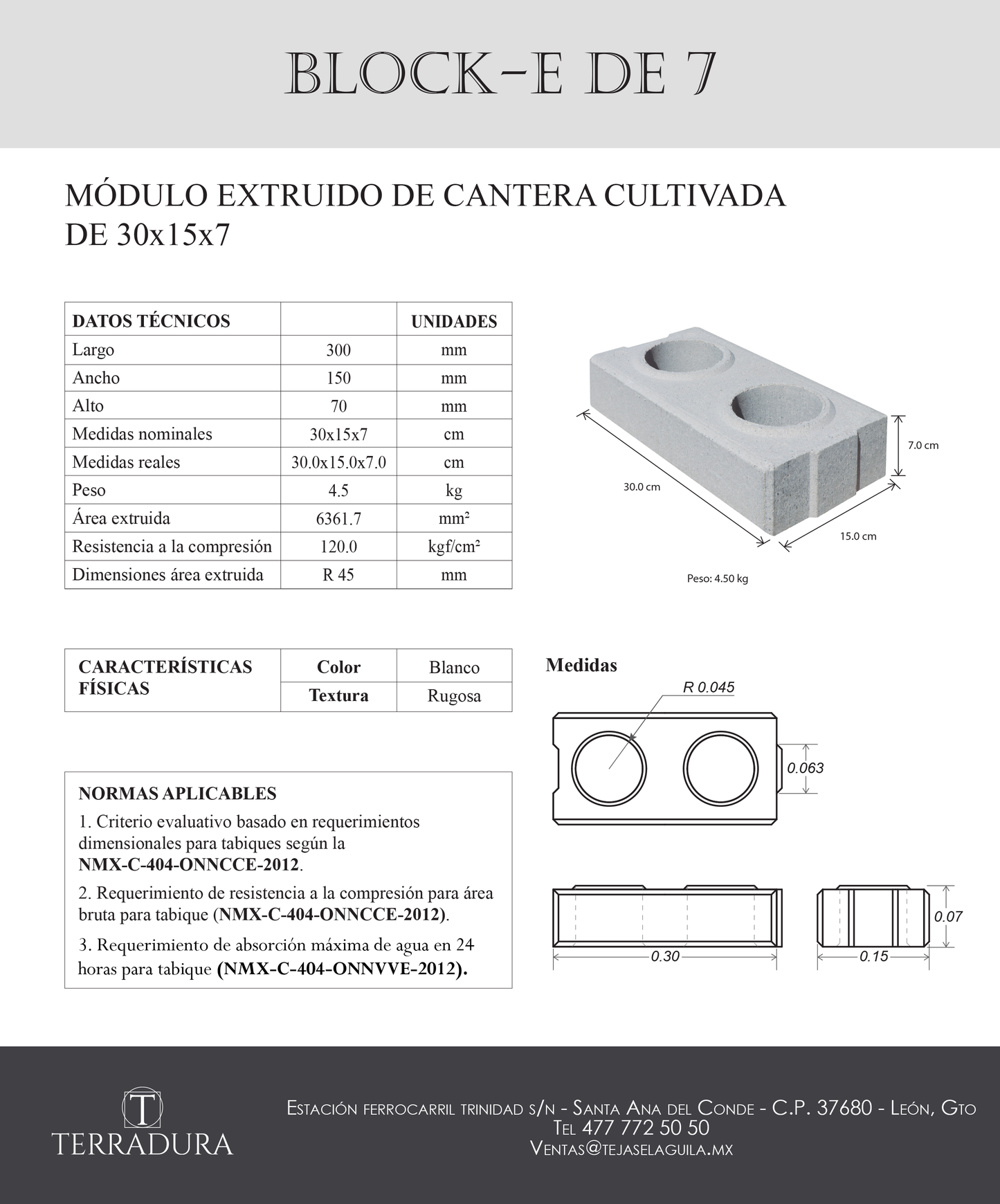 Block-E 7 cm