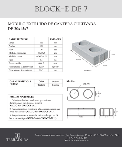 Block-E 7 cm