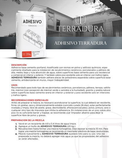 Adhesivo Terradura